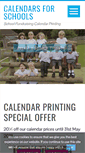 Mobile Screenshot of calendarsforschools.co.uk